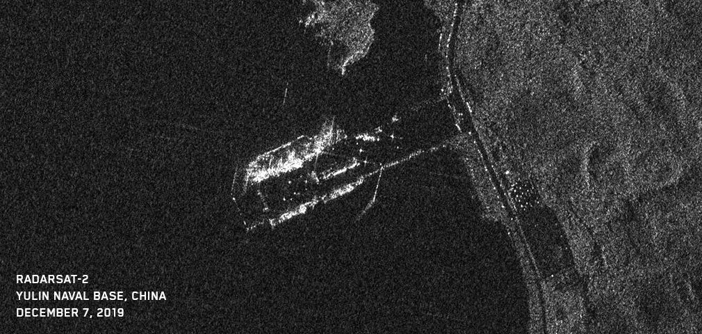 RADARSAT-2, Yulin Naval Base, China, December 7, 2019