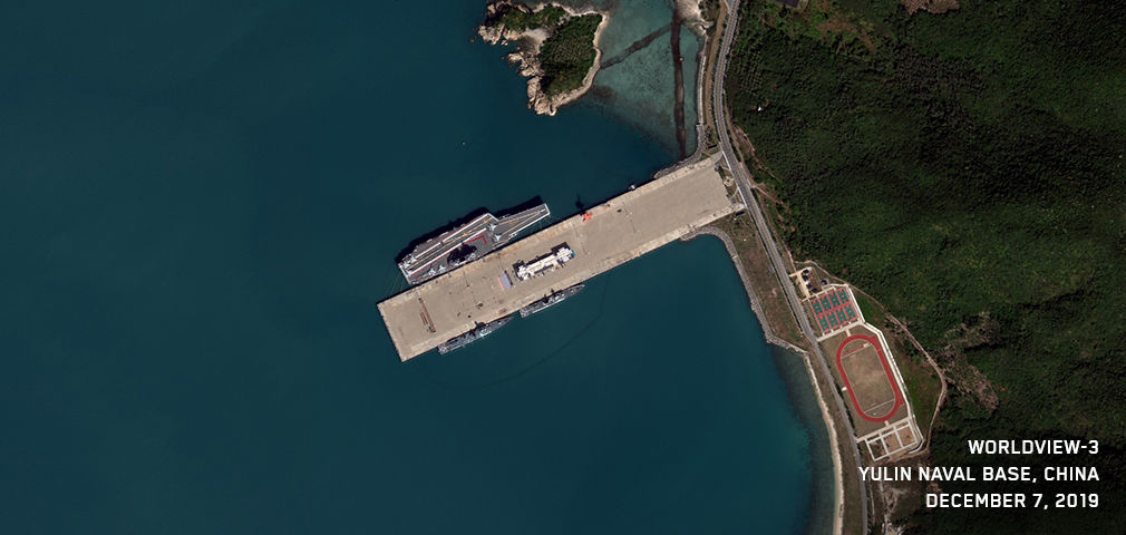 WorldView-3, Yulin Naval Base, China, December 7, 2019
