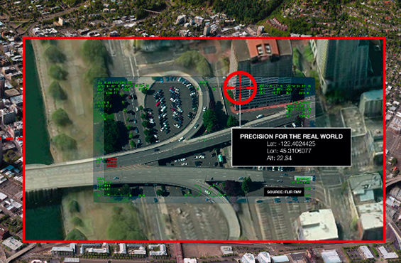 Coregistration of drone video and satellite imagery